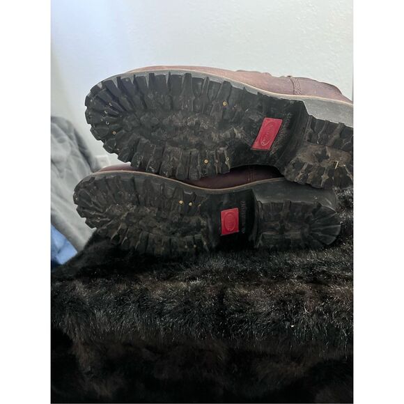 CAROLINA Logger Boots 16 eeee 16eeee Brown Steel Toe